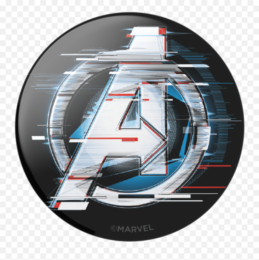 Shattered Avengers Logo Popgrip Popsockets Official Emoji,Darn Snap Fingers Smiley Emoticon
