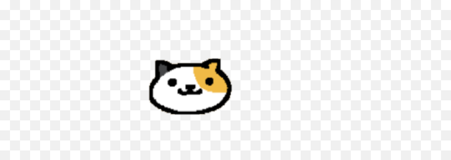Nekoatsume Neko Cat Kawaii Sticker - Happy Emoji,Neko Atsume Emoji