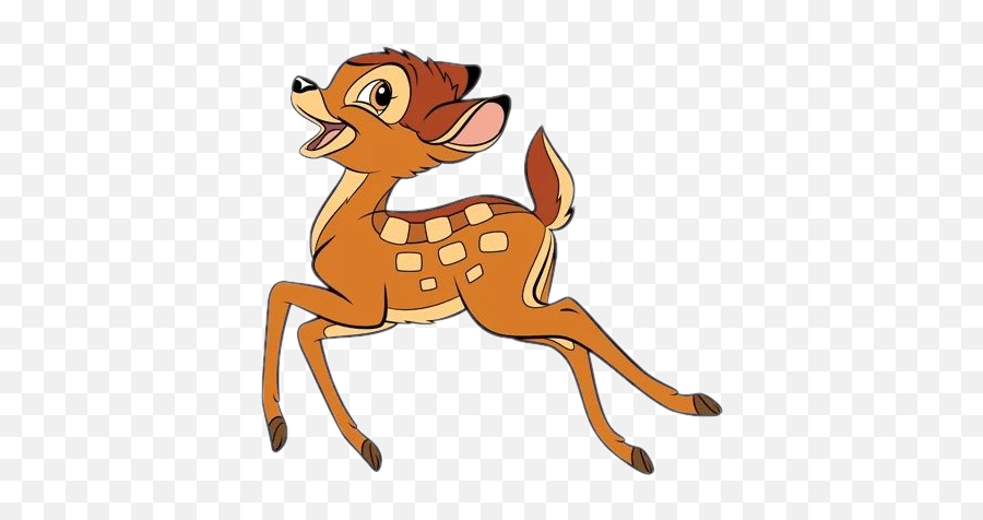 Cartoon Disney Bambi Felicita Sticker - Animal Figure Emoji,Disney Bambi Emoji