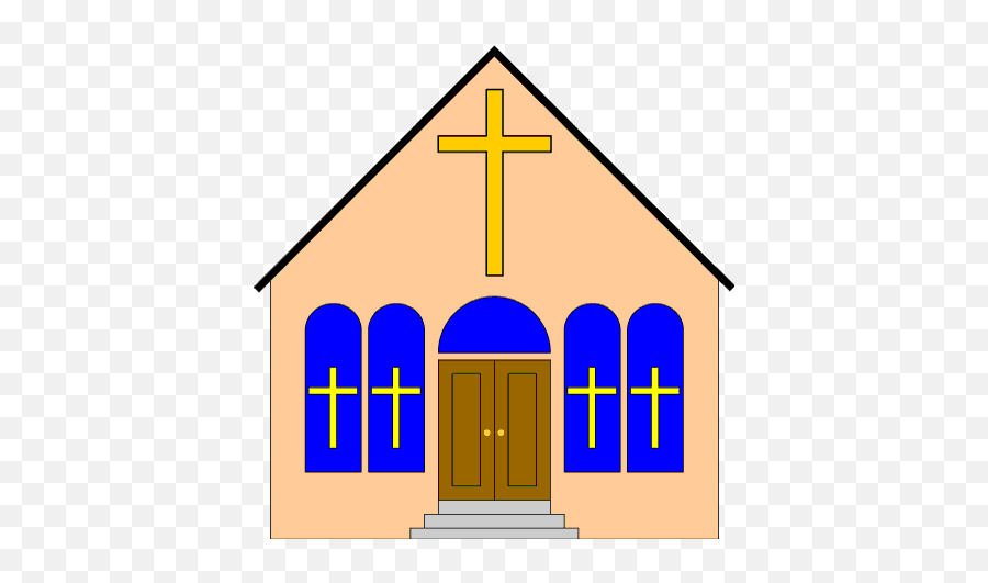 Emoji Iglesia - Clip Art A Church,Chapel Emoji