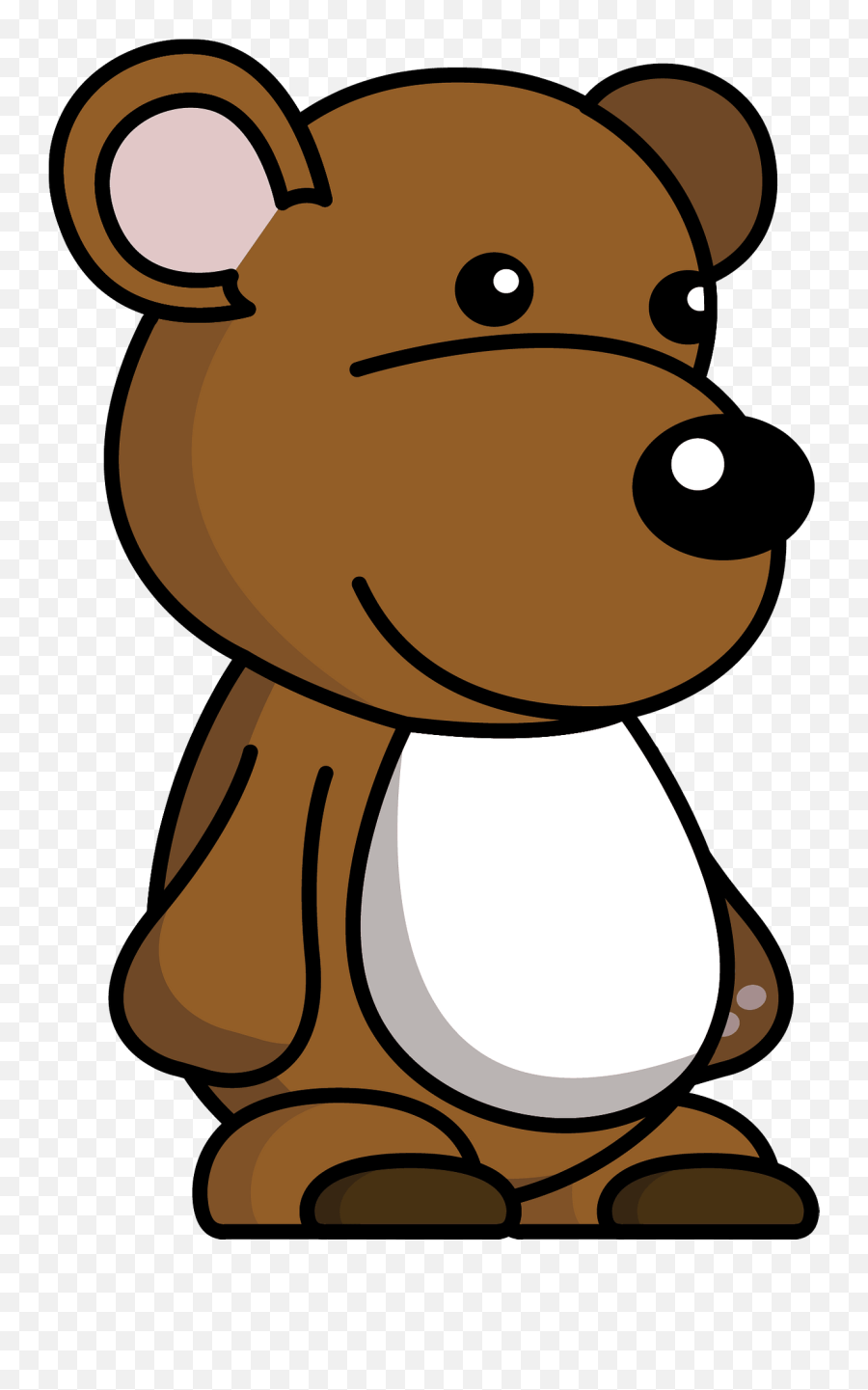 Brown Bear Toy Clipart - Creazilla Bear Toy Clipart Emoji,Bear Emoji Shirt