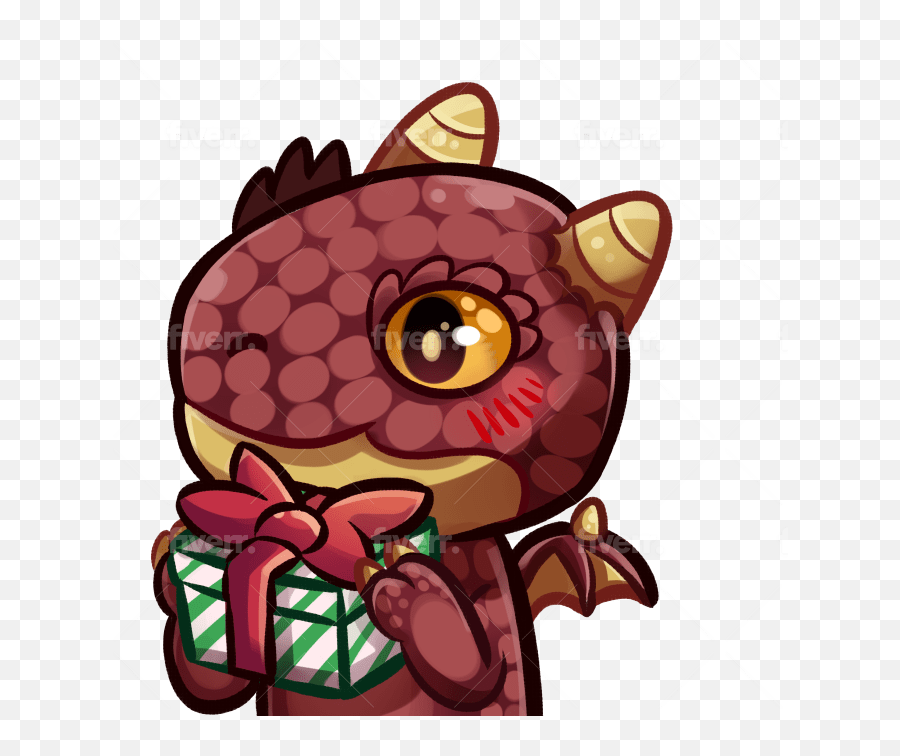 Make Custom Twitch And Discord Emoji By Ri2swardhani Fiverr - Fictional Character,Facebook Dragon Emoji