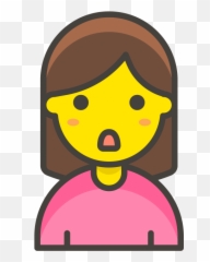 Woman Pouting Emoji - Girl Emoji Tipping Hand Png,Haircutting Emojis