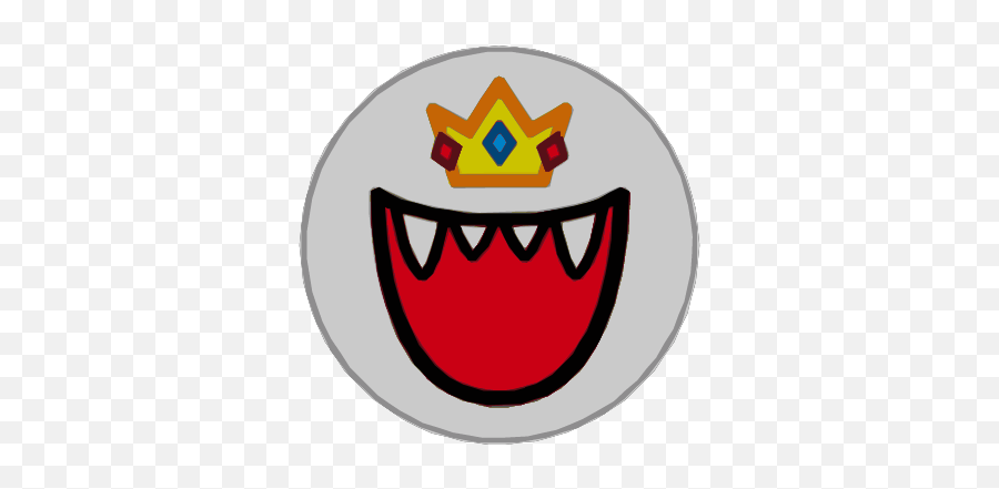 Gtsport Decal Search Engine - Mario Kart King Boo Logo Emoji,Super Mario Boo Emoticon