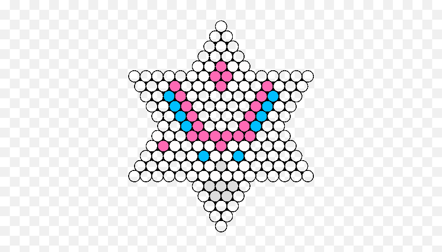 Tiny Sylveon W Bows Perler Bead Pattern Bead Sprites - Star Melting Bead Patterns Emoji,Perler Bead Ideas Emojis