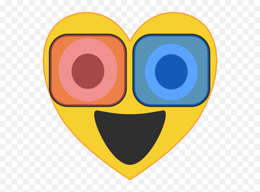 Heart Emojiu0027s By Fenna Kooijmans - Happy,Hearts With Circle Emoticon