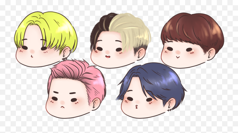 Bigbang - Chibi Bigbang Sticker Emoji,Emojis De Ldu