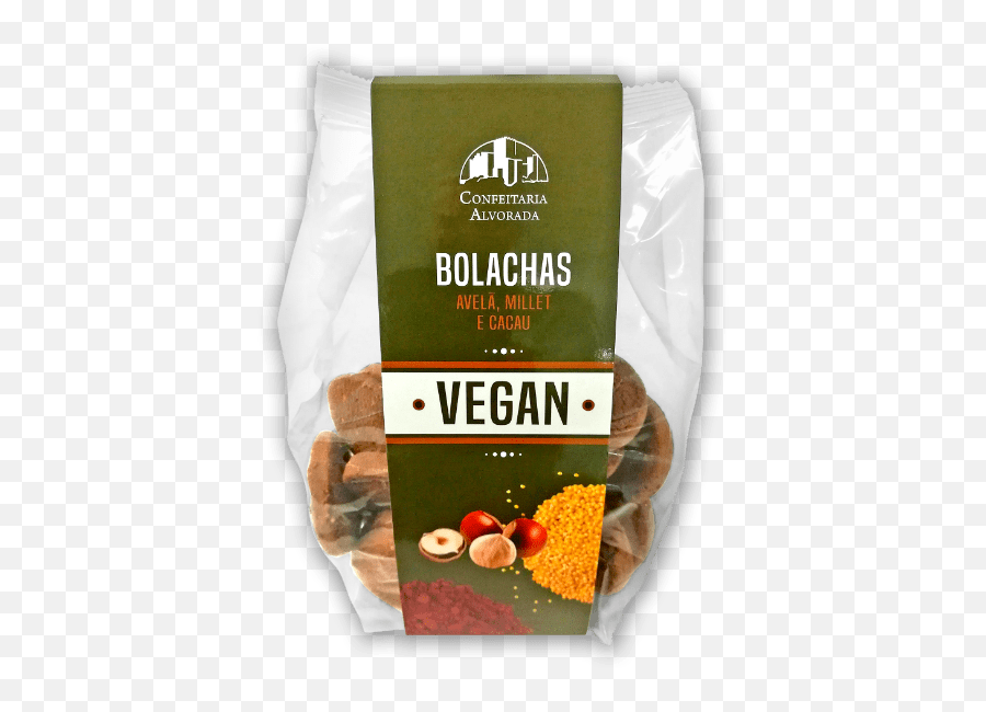 Multipromos - Bolacha Vegan Avelã Millet Cacau Almond Emoji,Millet Emoji