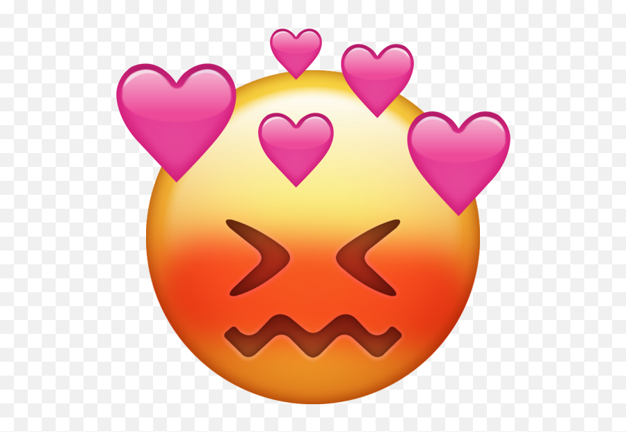 Heart Expression Emoji Transparent Png - Emojis Png Stickers De Whatsapp,Red Transparent Emojis