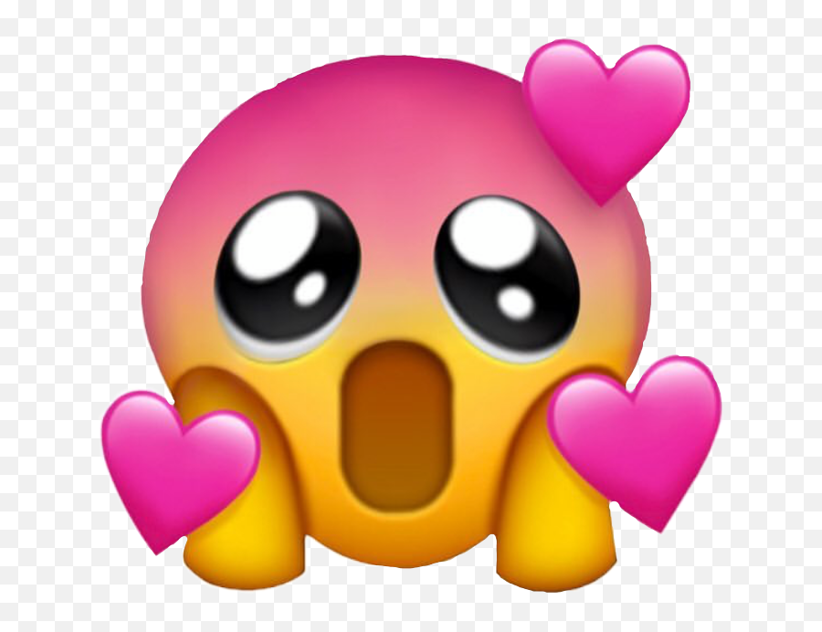 Omg Socute Love Awww Heart Sticker Happy Emoji Awww Emoji Free Emoji Png Images Emojisky Com