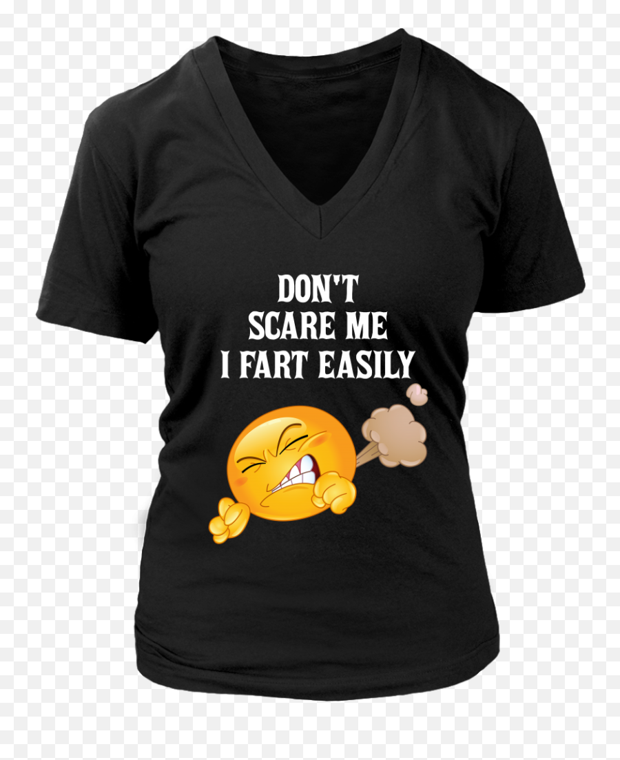 Funny Emoji Dont Scare Me I Fart,Farting Emoticon