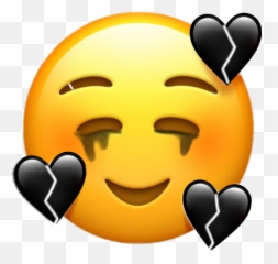 Sad Cry Emoji Sticker - Imagenes Emojis De Depresion,L For Love Emoticon
