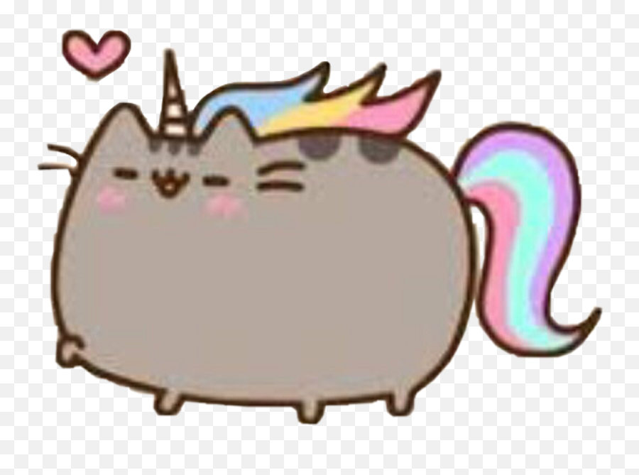 Pusheen Nyan Cat Unicorn Gif - Unicorn Pusheen Cat Emoji,Pusheen Emoji