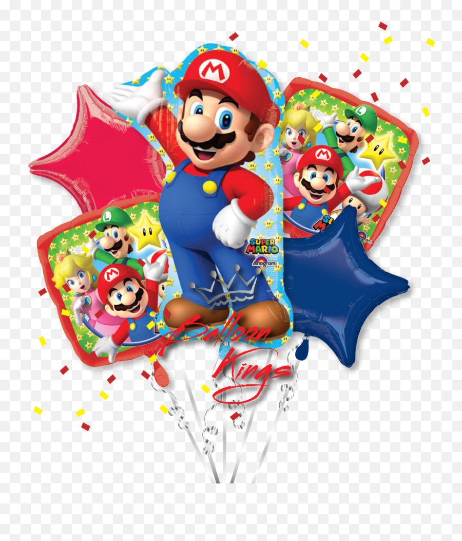 Super Mario Bros Bouquet Emoji,Mario Emojis