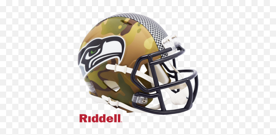 Riddell Sports U2013 Victory Sports Uk - Seahawks Camo Helmet Emoji,Seattle Sehawks Emoticons