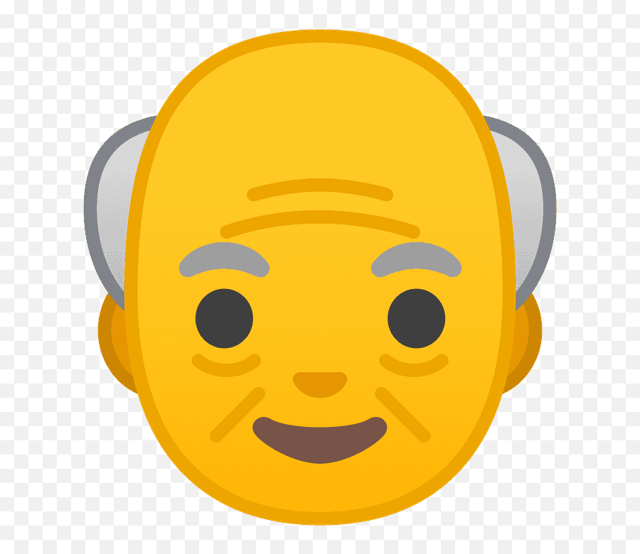 Old Man Emoji Clipart - Old Emoji,Free Png Grandpa Emojis