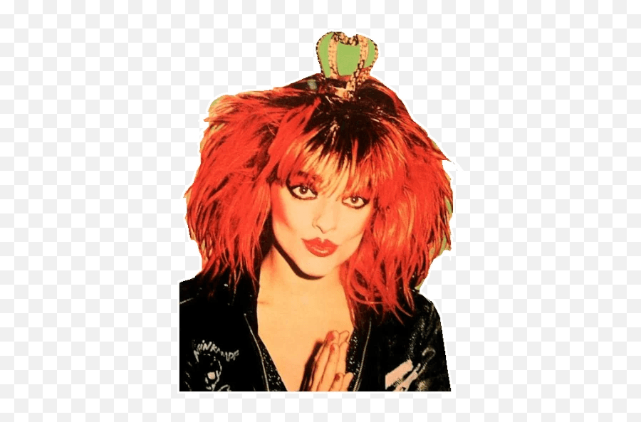 Nina Hagen - Telegram Sticker Emoji,Punk Muisc Emojis