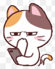 Fastest Meong The Meme Cat Emoji,Angery Cat Emoji