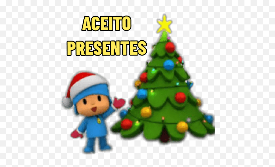 Pocoyo Natal Emoji,Christmas Ornament Emojis