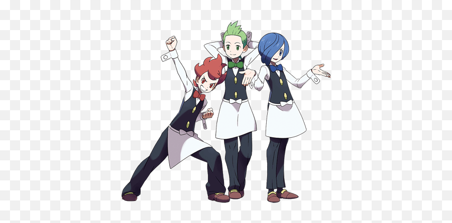 Black White Chili Cilan Cress From The Official Artwork Set Emoji,Pokemon Black & White - Emotion. Game