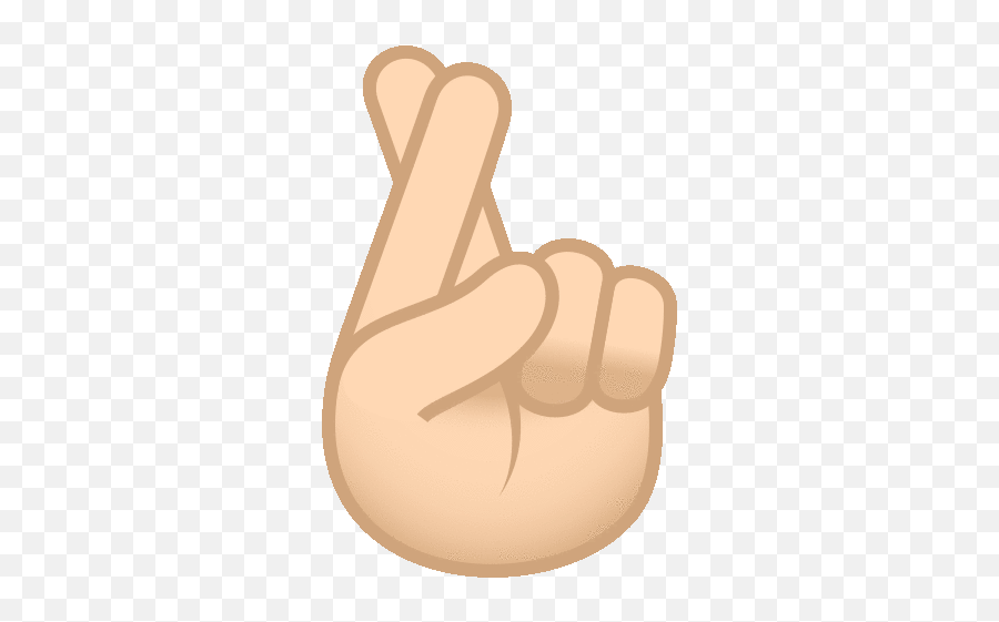 Crossed Fingers Joypixels Gif - Fist Emoji,Is There A Fingers Crossed Emoji