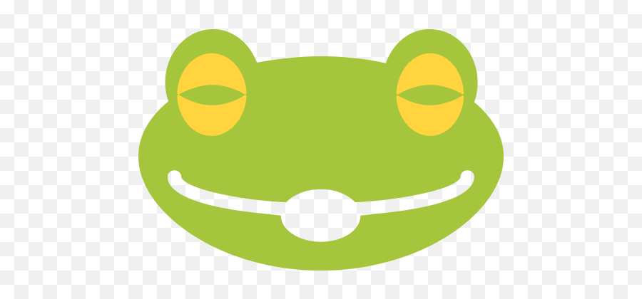 Frog Face - Happy Emoji,Frog Emoji