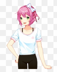 A Less Horrifying Amalgamation Than The One Trending Right Emoji,Ddlc Monika Emotions