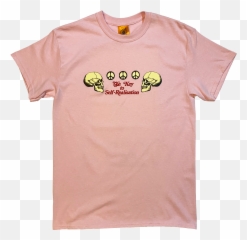 Weluvu Tee - Light Pink Nancy Emoji,Sun And Rain Emoji