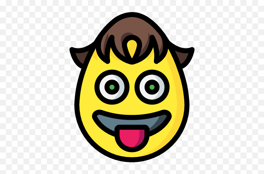 Tongue - Icon Emoji,Crazy Tongue Emoji