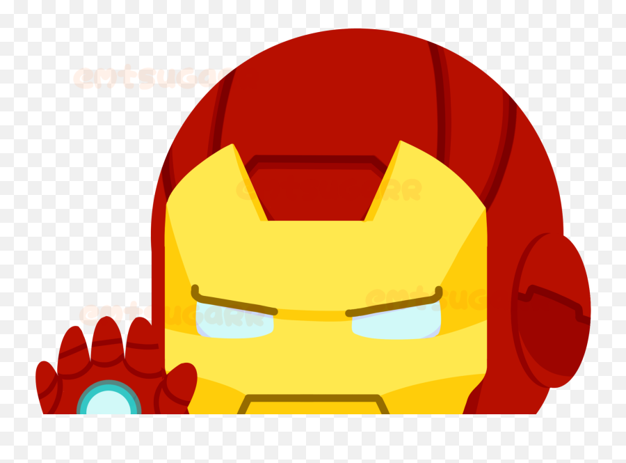 Marvel Iron Man Peeker Emoji,Emoji Pending