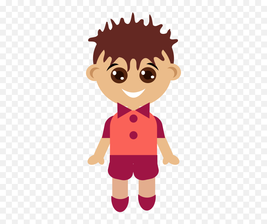 Cute Boy Clipart Free Svg File - Svgheartcom Fictional Character Emoji,Boy Emoji Clothes