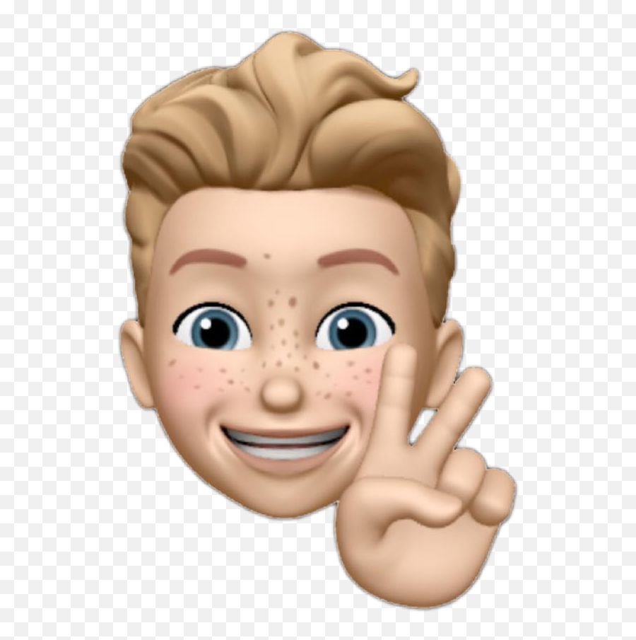 Animoji Boy Blonde Sticker - Animoji Boy Blonde Hair Emoji,Blonde Boy Emoji