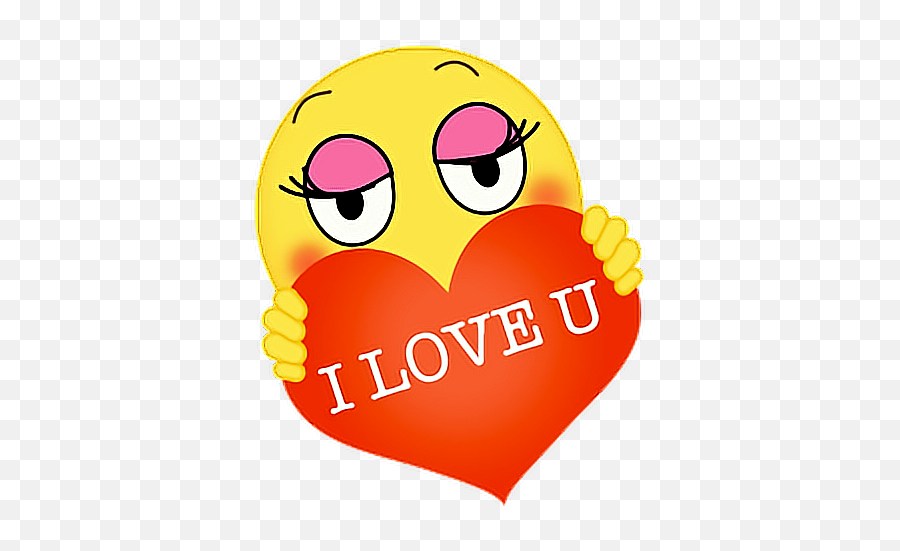 Emoticons Iloveyou Love Emotions Sticker By Sandra - Happy Emoji,Emotions Emoticons