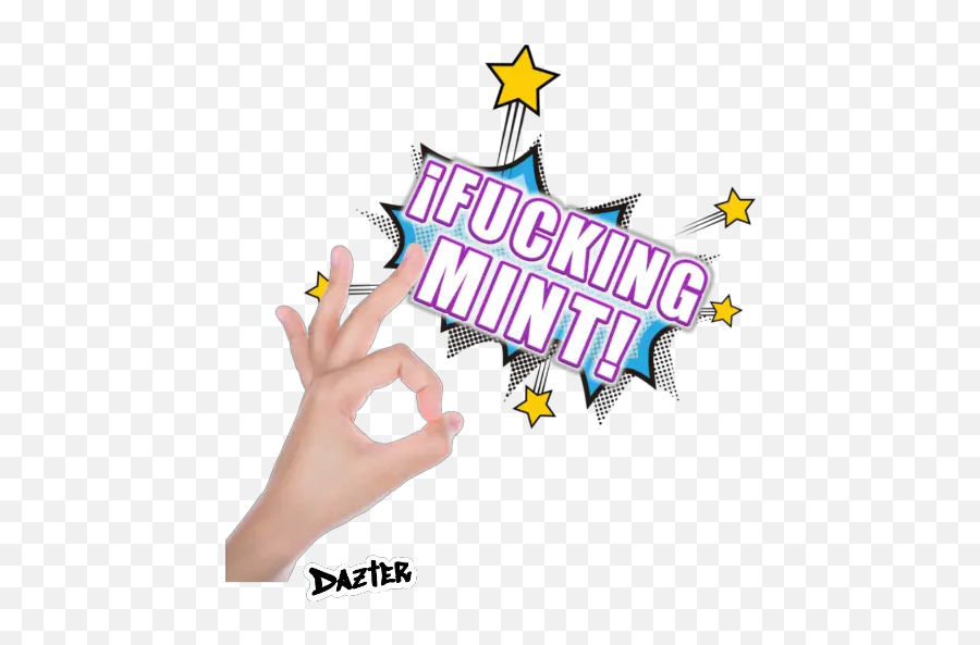 Fucking Mint Challenger Stickers For Whatsapp - For Party Emoji,Mint Emoji