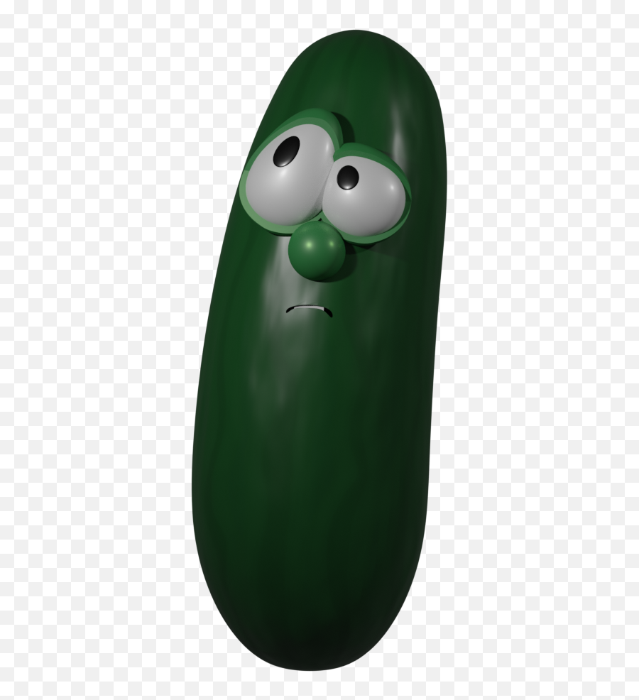 Larry The Cucumber Thinking Emoji Blender - Cucumber,Vegetable Emoji