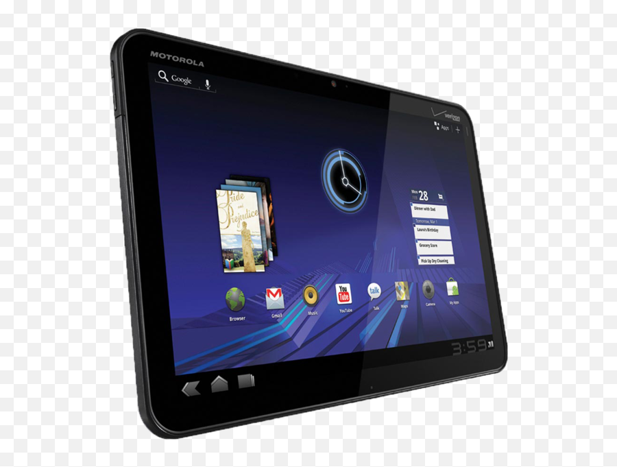Motorola Xoom Android Tablet Psd Official Psds - Motorola Xoom Tablet Emoji,Emoji For Android Tablet