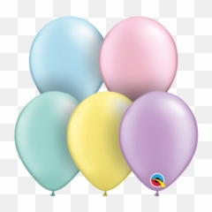 Qualatex Solid Round Latex - Balões Tons Pasteis Emoji,Emoji Balloons Wholesale