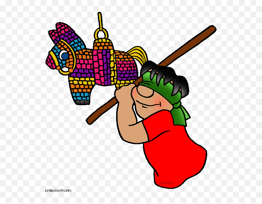 Mexican Pinata Clipart - Clipartix Pinata Clipart Gif Emoji,Emoji Pinatas