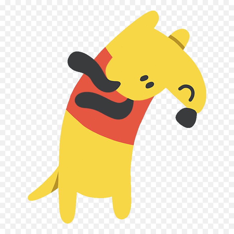 Project Stretch The Dog Greg Gunn Pics Of Rainbow Animated - Stretch Transparent Gif Emoji,Catapult Emoji