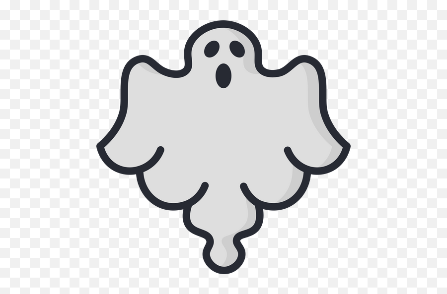 Ghost Icon Of Colored Outline Style - Available In Svg Png Dot Emoji,Magic Ball Emoji