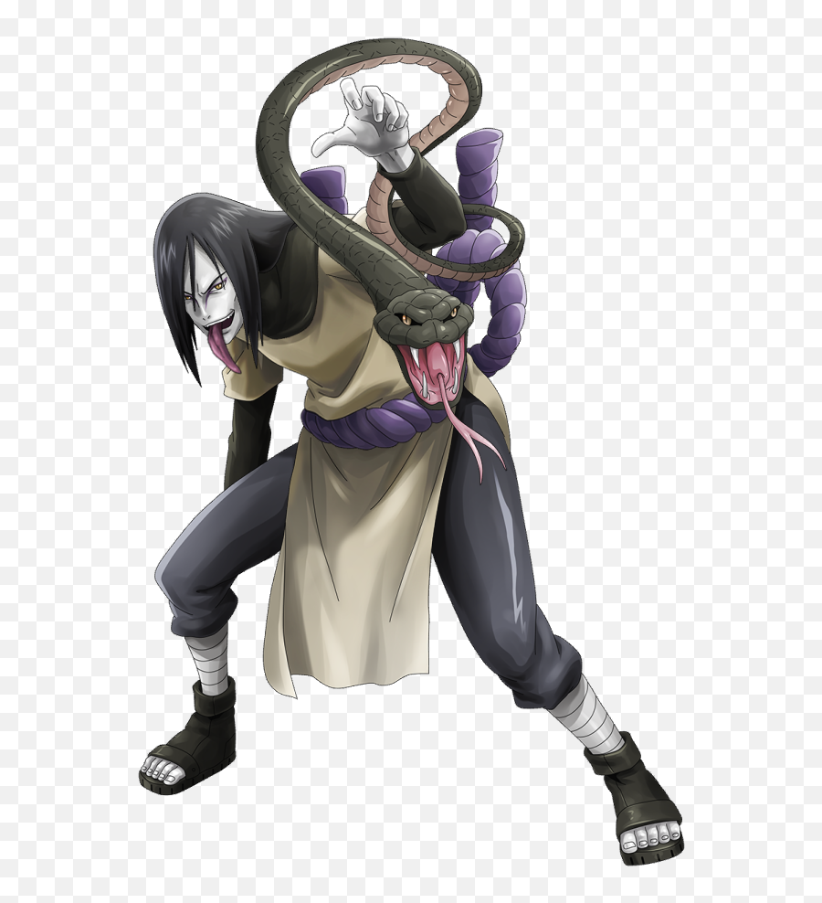 Who Is The Best Animated Tv Villain - Orochimaru Render Emoji,Emotion Of A Villain