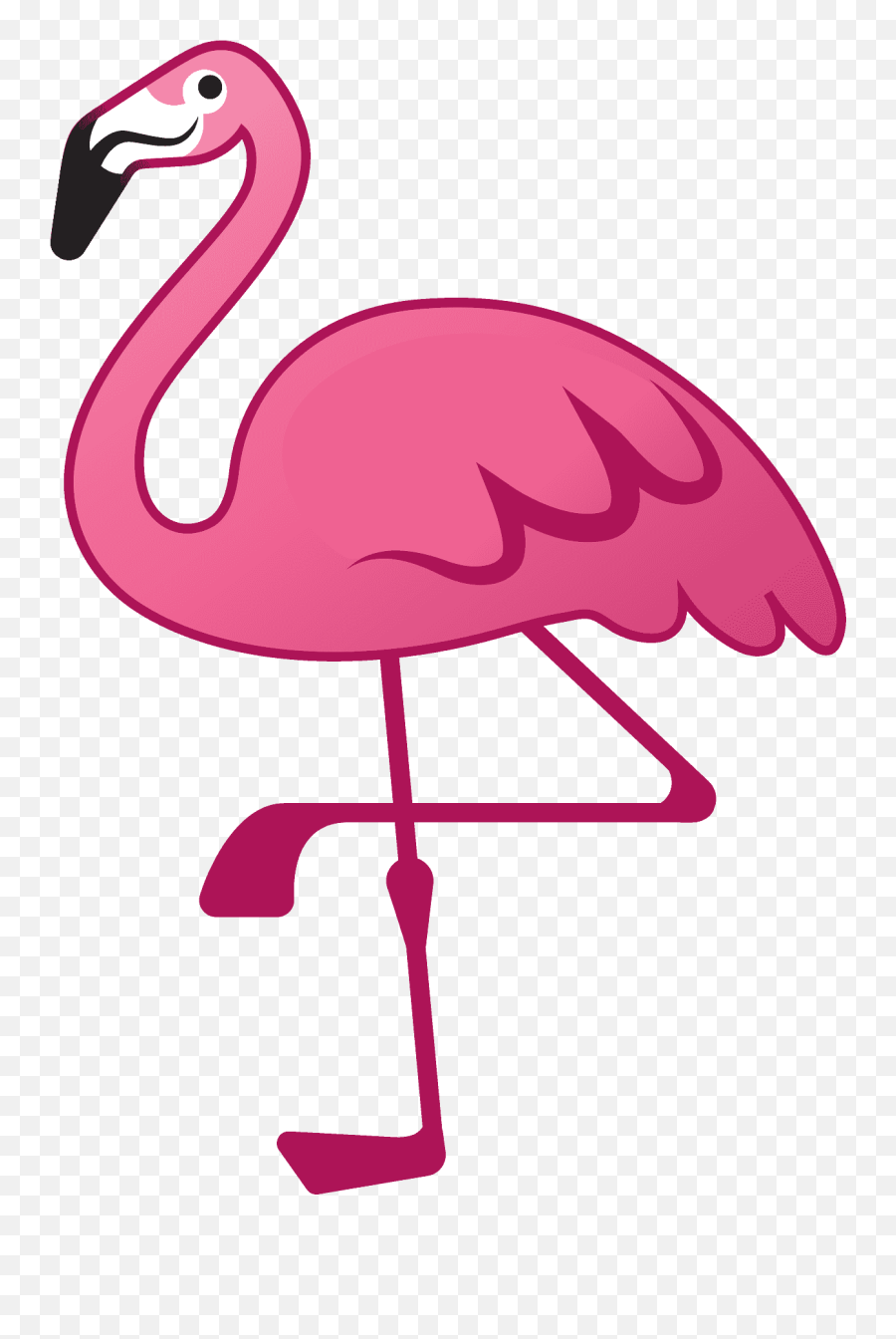 Flamingo Emoji - Pink Flamingo Vector Art,Flamingo Emoji