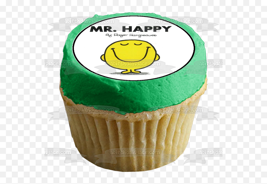 Mr Men Little Miss Curious Little Miss Giggles Little Miss Tiny Mr Bump Edible Cupcake Topper Images Abpid06581 - Big City Greens Cupcakes Emoji,Emoticon Ciupa Ciups