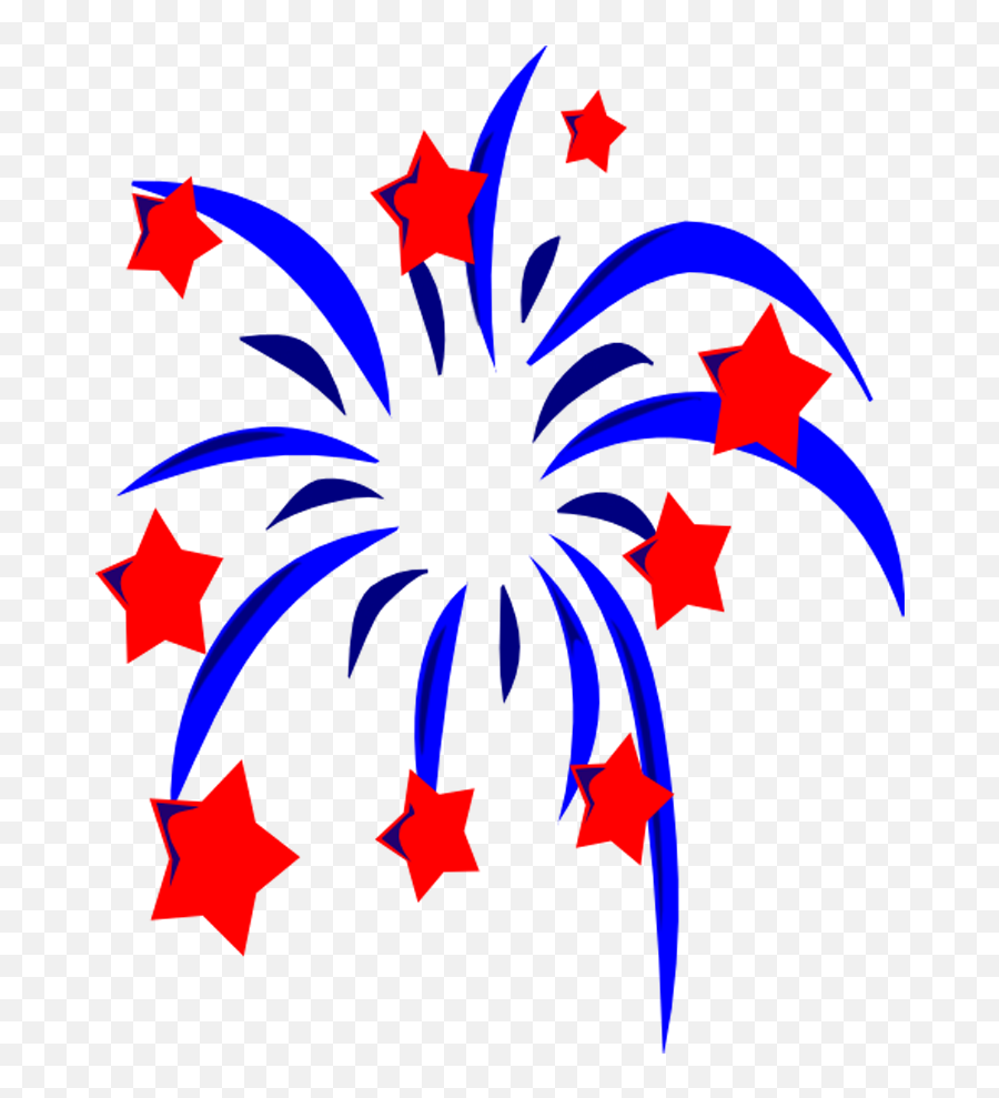 Fireworks 4th Firework Sticker - July Fourth Clip Art Emoji,Firework Emoji