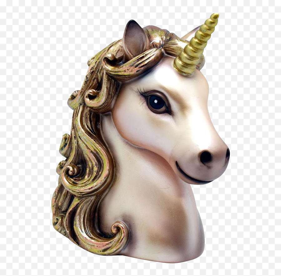 Polyresin Unicorn Bank - Gold Emoji,Unicorn Emoji Jpg