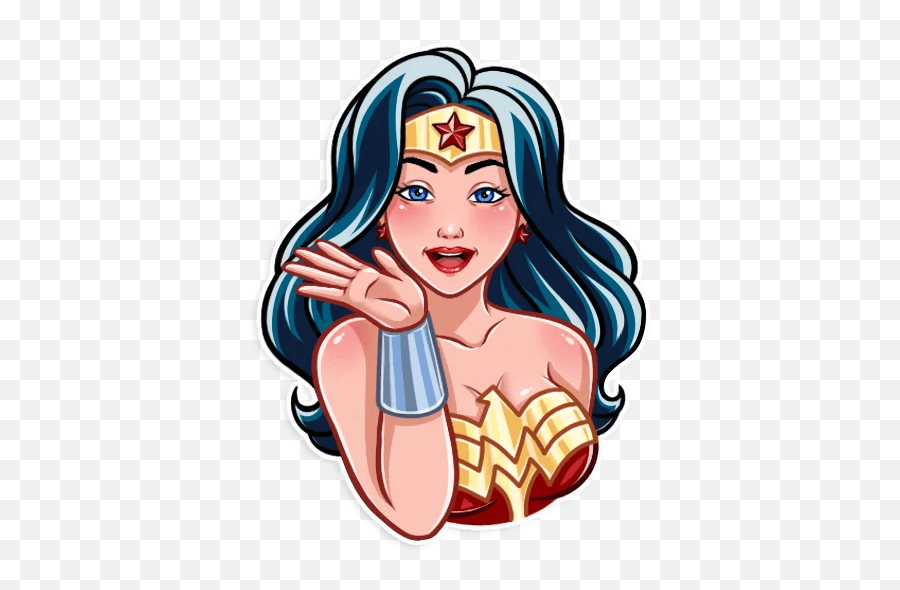 Wonder Woman - Telegram Sticker Wonder Woman Stickers Telegram Emoji,How To Download Wonder Woman Emojis