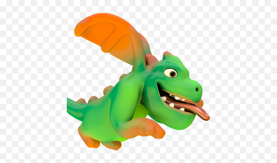Clash Royale Png Bebe Dragao Use It - Baby Dragon Clash Royale 3d Emoji,Wechat Dinosaur Emoticon