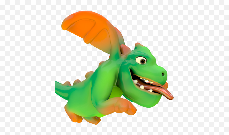 Clash Royale Png Bebe Dragao Use It Baby Dragon Clash Royale 3d Emoji Wechat Dinosaur Emoticon Free Emoji Png Images Emojisky Com