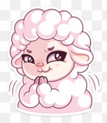 Telegram Stickers Cute Anime Wallpaper Emoji,Snapchat Sheep Animal Emojis