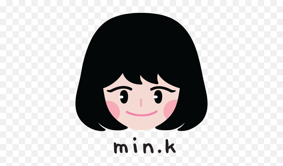 Korean Art Museum Brochure U2014 Mink Design - Hair Design Emoji,Text Emoticon Korean